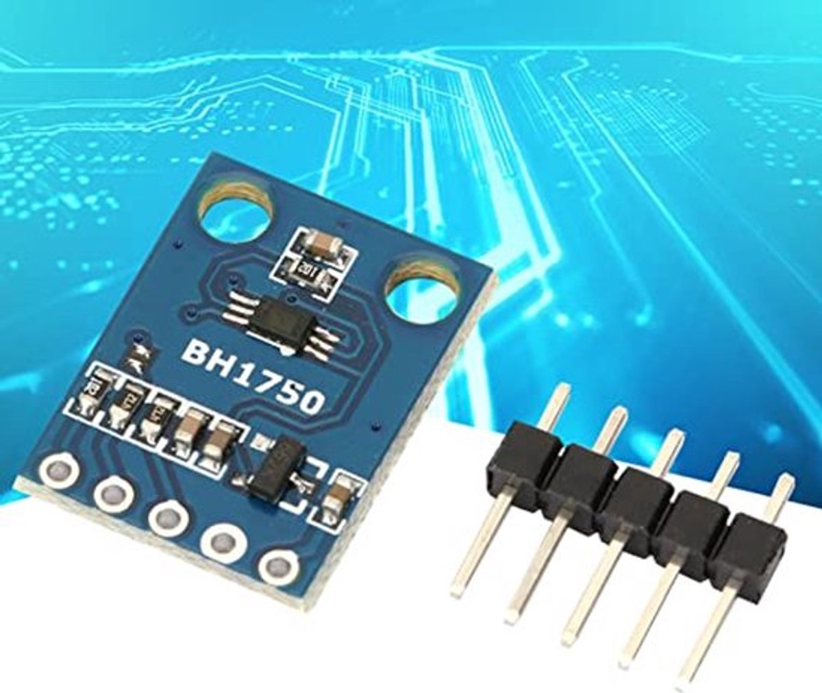 GY-302 digitale lichtintensiteitsmodule, BH1750 chip-integratiemodule 3-5V voeding