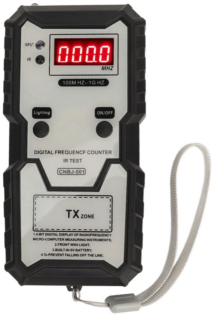 Auto Sleutel Vrachtwagen Deur Afstandsbediening Sleutel Frequentie Meter, 100M HZ-1G HZ Infrarood Detectie Afstandsbediening Tester Sleutelhanger Tester
