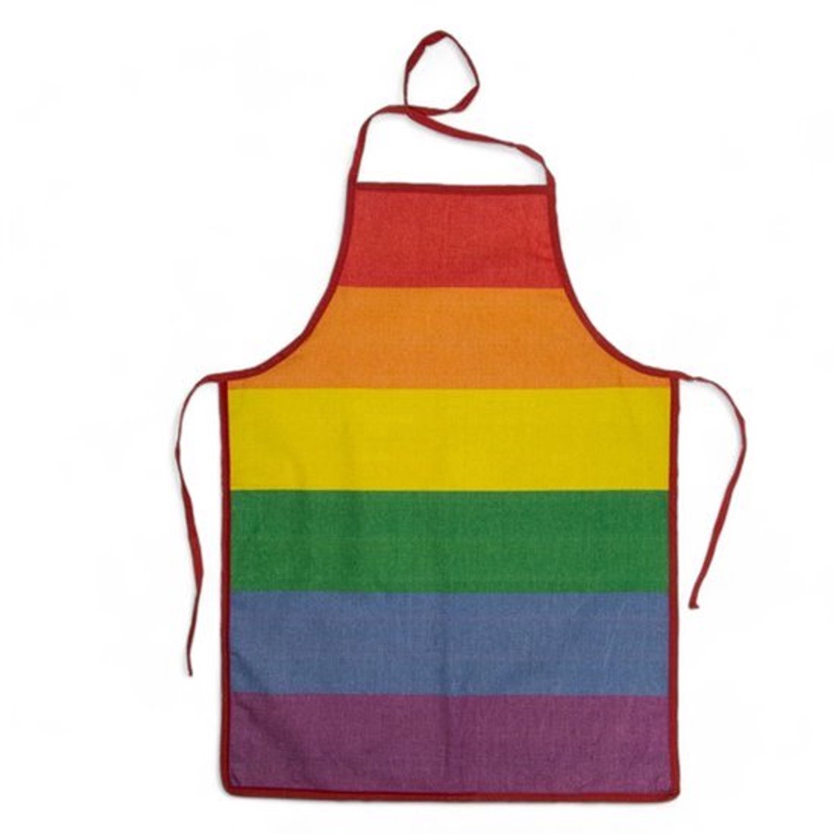 Pride Grill Schort - Kleurvolle Regenboogkleuren, 100% Katoen, 55 x 75 cm