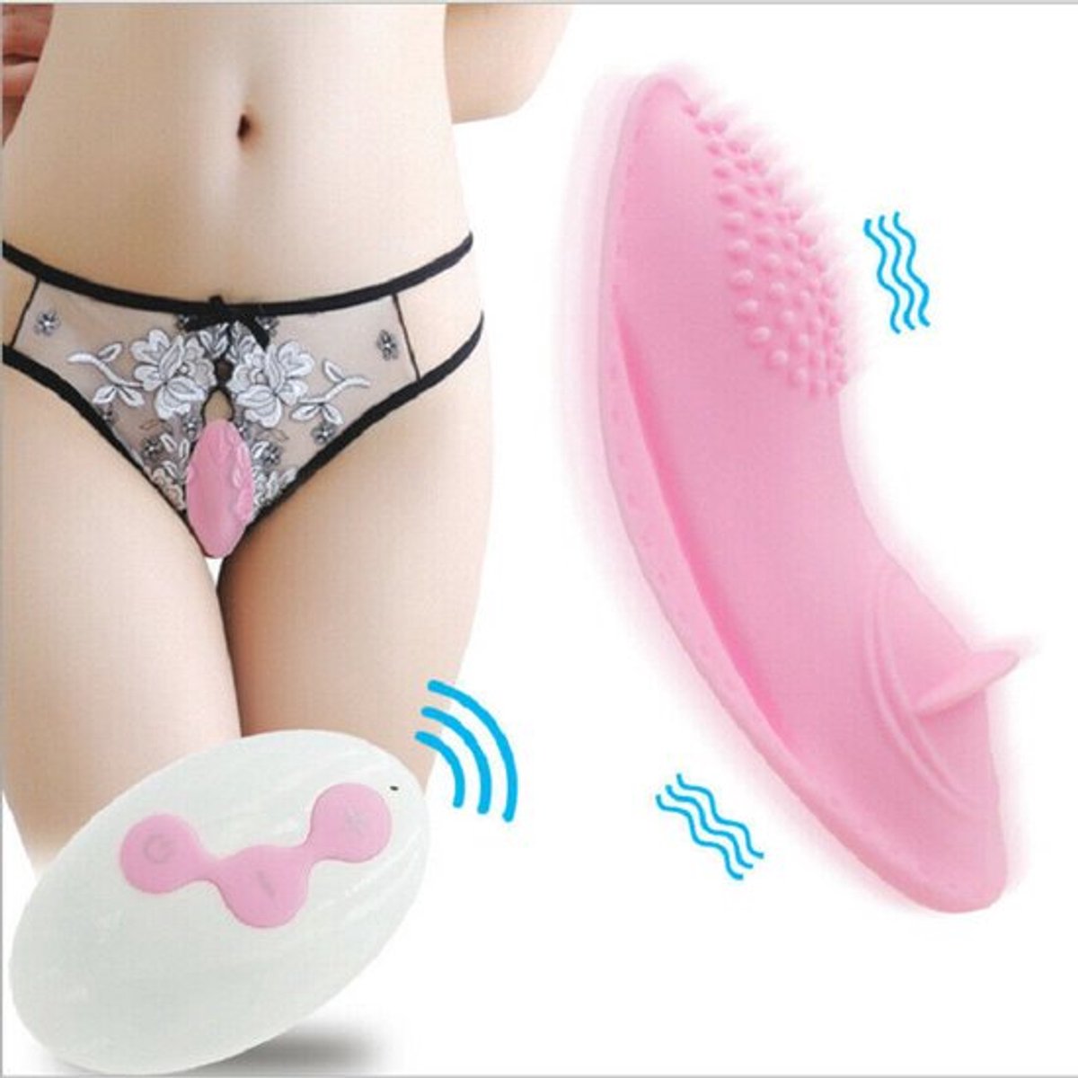 Draagbare slipjes, clitorisvibrator, dildo, afstandsbediening, vrouwenspeelgoed, massage-speelgoed