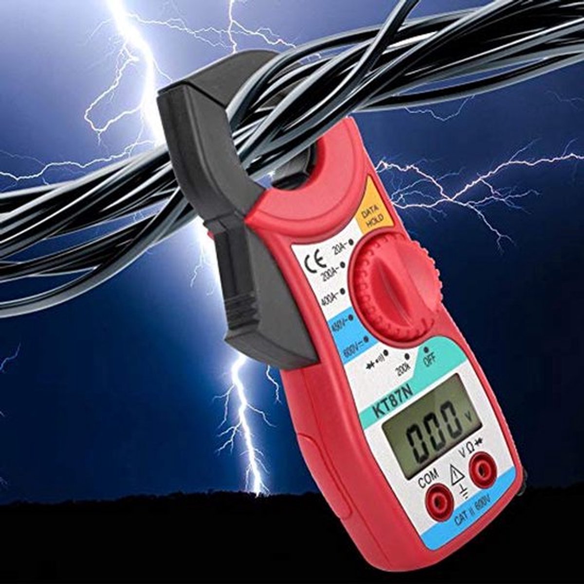 Multifunctionele Stroomtang, Tangmeter, Digitale Multimeter Tester KT87N voor Spanning Laboratorium