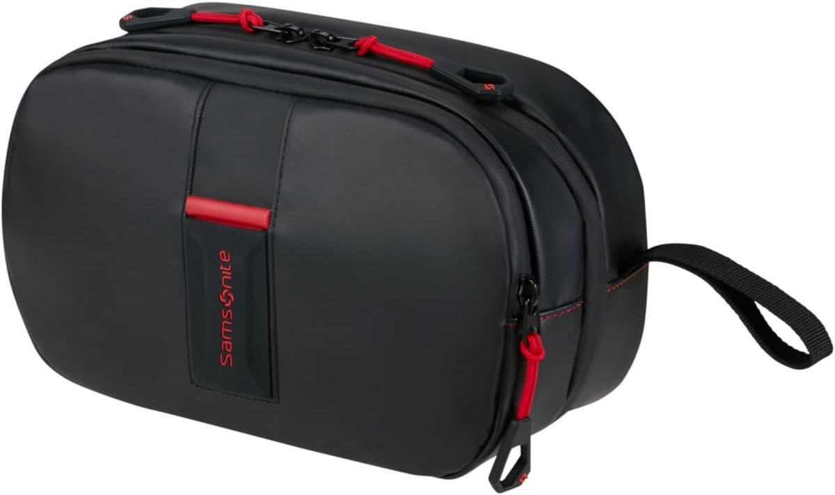 Thijox - Toilettas Paradiver Light 26 cm - Lichtgewicht en Robuuste Toilettas in Zwart - Perfect voor Reizen, Sport en Dagelijks Gebruik