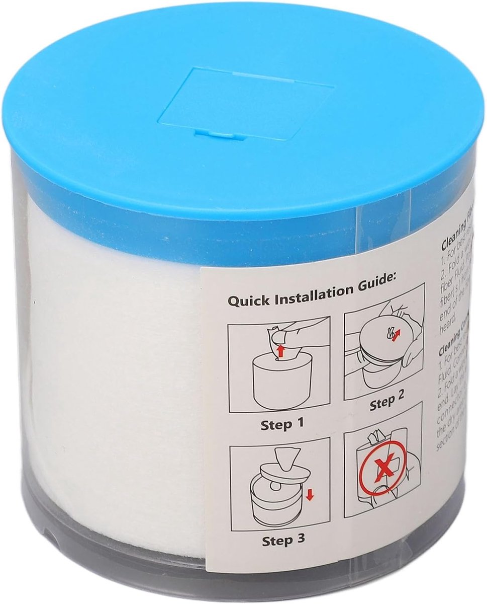 SnelShoppen - Fiber Cleaning Wipes voor Optische Vezels, 100 Stuks, Vochtige en Droge Reiniger, Fiber Optic Connector Wipes, Ideaal voor Professioneel