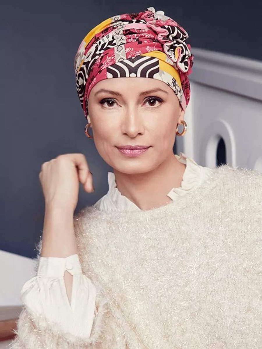 lotus turban - printed - christine headwear