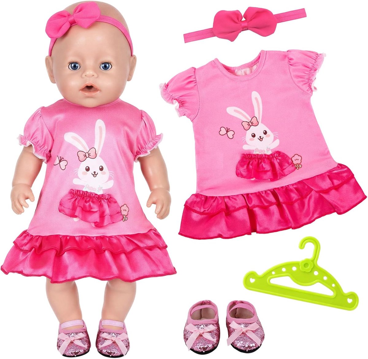 SnelShoppen - Vierdelige Kledingset 260417, Comfortabele Outfit voor Kinderen, Hippe Kleding voor Feesten, Casual Dagen, Sportieve Stijl, Meisjes, Jon