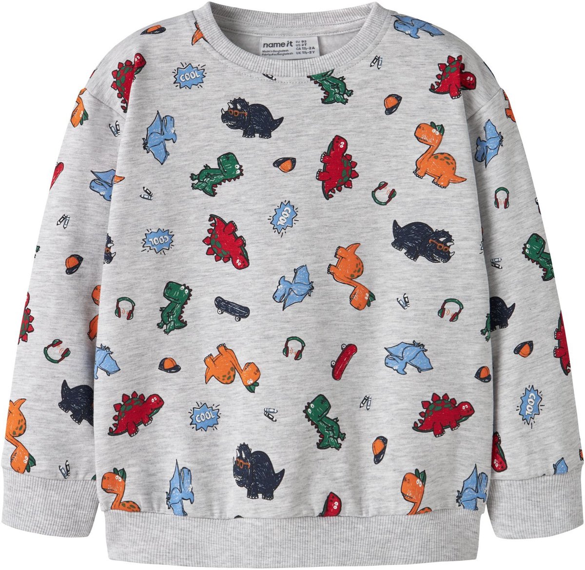 NAME IT - NMMLEON LS NREG SWEAT BRU BOX Jongens Trui