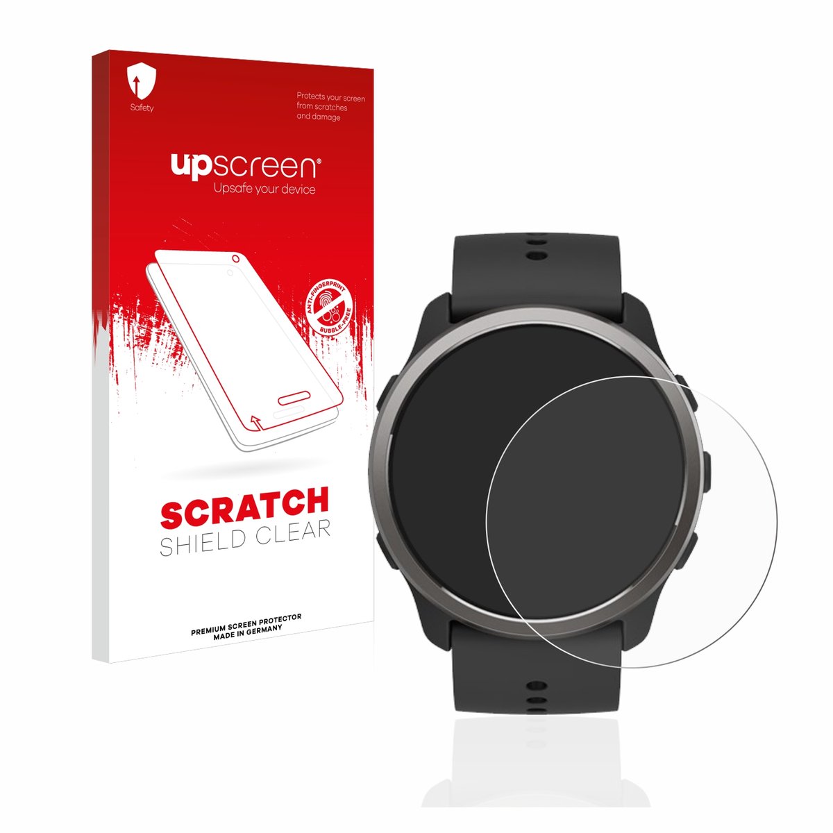 upscreen - Screenprotector voor Suunto 5 Peak - Folie Beschermfolie transparant