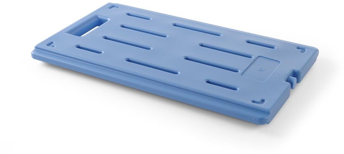 Thijox - Koelelement voor Koelboxen en Koeltassen - Koelt tot 0°C - Koelblok GN1/1 - 530x325x33mm - HDPE - Perfect voor Camping, Feest en Buitenactivi