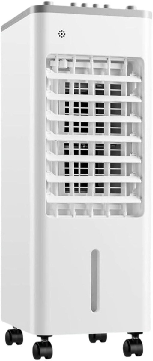 Mobiele Koelventilator - Luchtkoeler Airco - Kamer Koelen - Dubbele Watertank - 4.1-6L - Wit