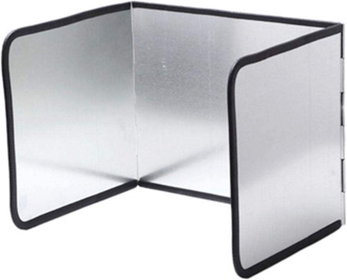 SnelShoppen - Vouwbare Keuken Spatbescherming, Spatbeschermer, Keuken Bescherming, Flexibele Splash Guard (Klein) voor Koken en Bakken, Makkelijk Opru