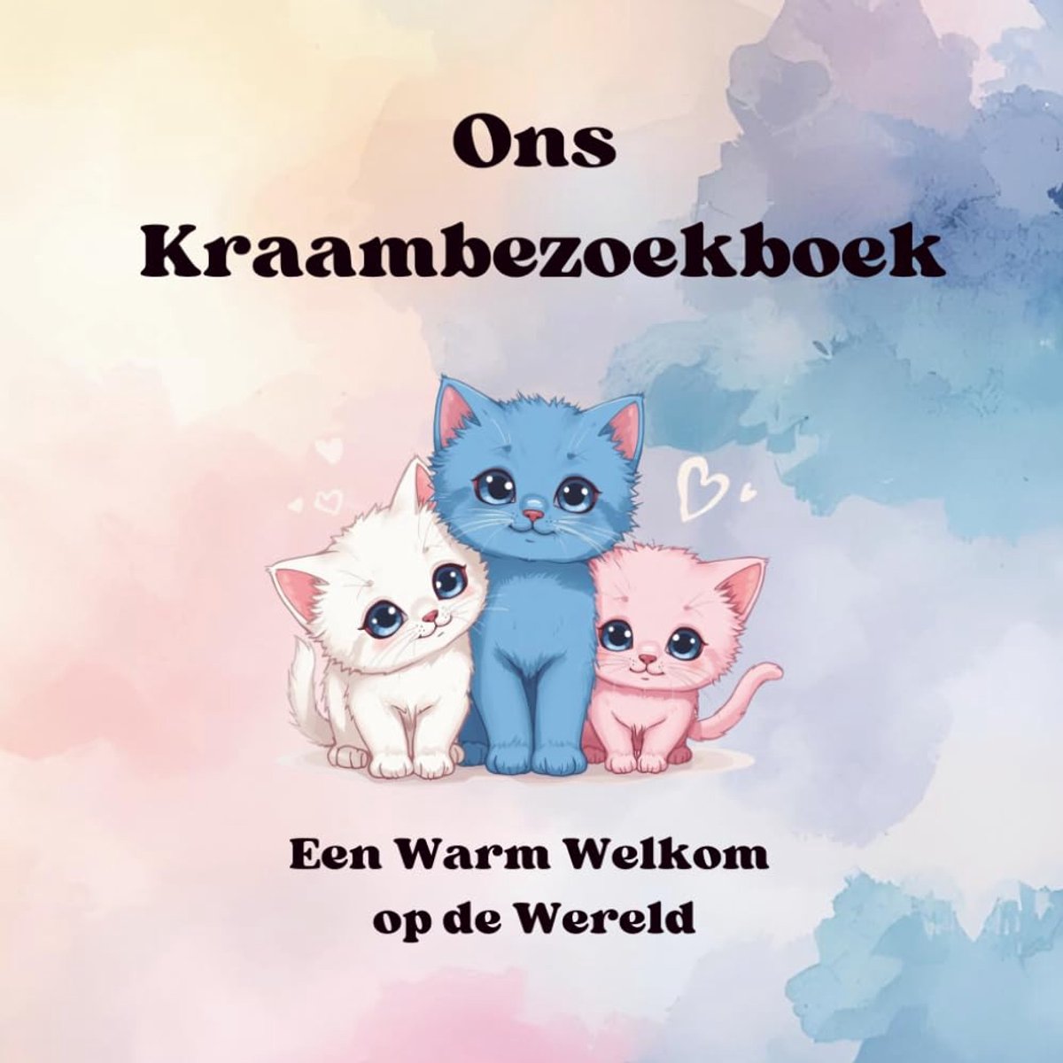 SnelShoppen - Mijn Kraambezoekboek Geboorteboek Invulboek voor Baby's - Persoonlijk Kraamboek Vol Herinneringen - Mooi Design en Hoogwaardige Kwalitei