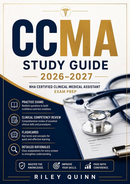 CCMA Study Guide 2026–2027 - cover