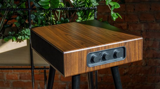 Richard & Anthony Genesis Wood - Bluetooth speaker met subwoofer - HiFi stereo — afbeelding 3