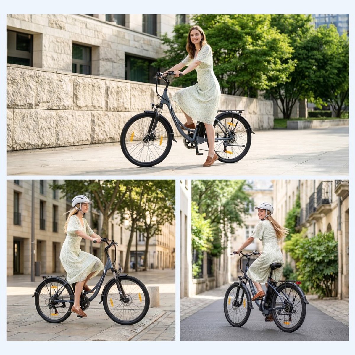 Touroll B1 26 inch Elektrische Stadsfiets / E-bike thumbnail 6