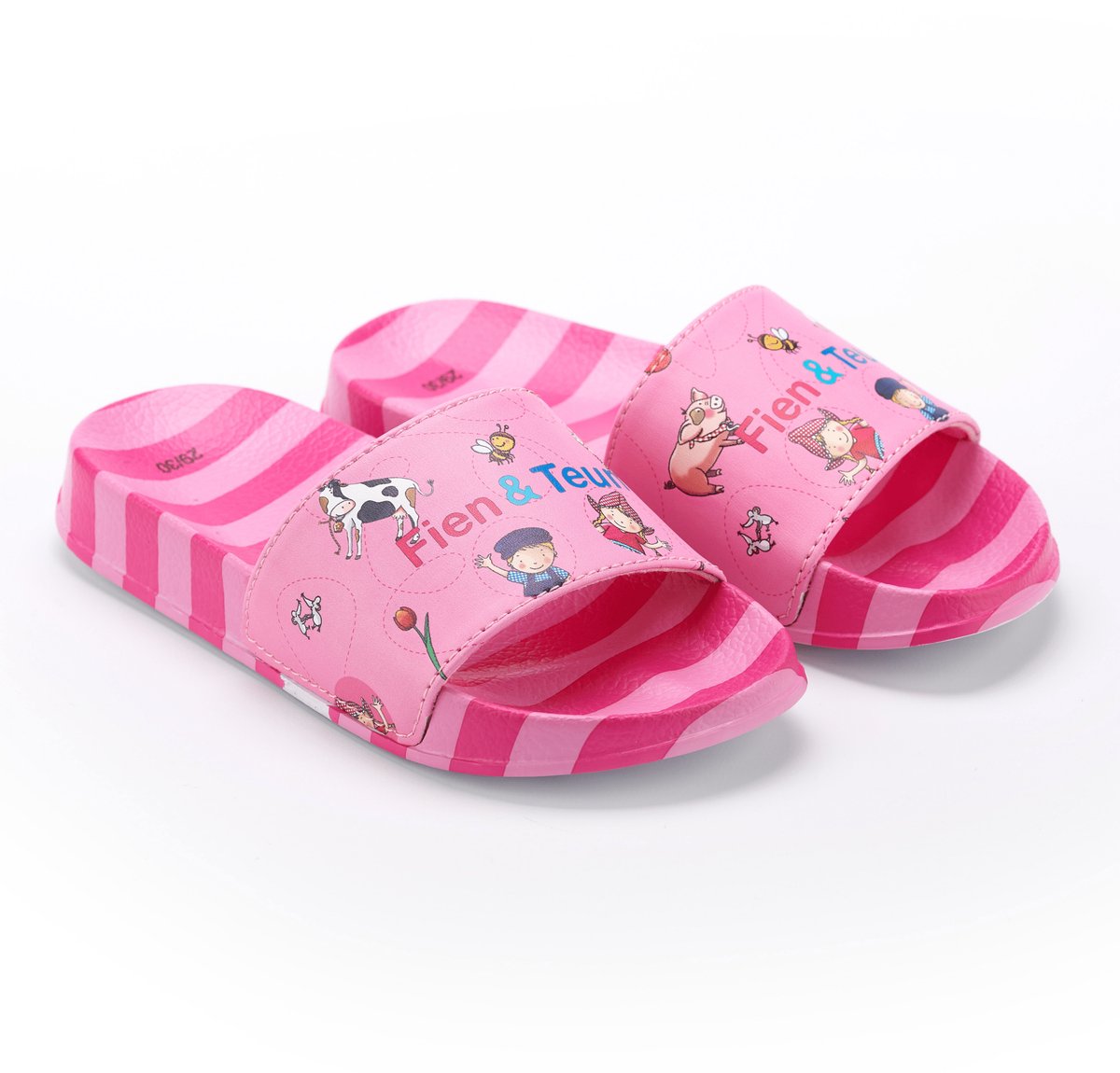 Fien & Teun - Badslippers - Roze