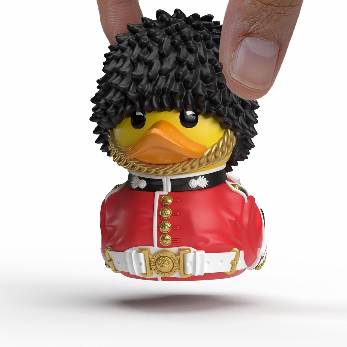 SnelShoppen - TUBBZ Mini UK Cosplay Rubber Duck - 5 cm Schattige Reis En Popcultuur Verzamelobject - Mini Badkuip Inclusief - Perfect Voor Feesten, Ki