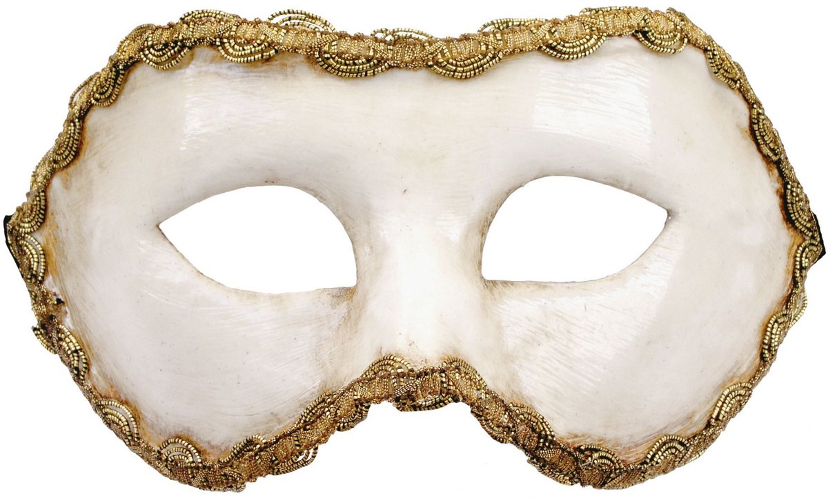 Colombina Bianca - Venetiaans Masker