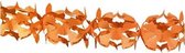 Oranje feest slinger 6 meter - Decoratie -  Feest - Oranjefeest