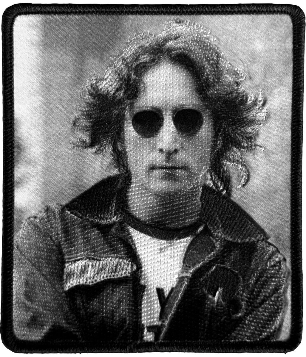John Lennon The Beatles - NYC Close Up - patch