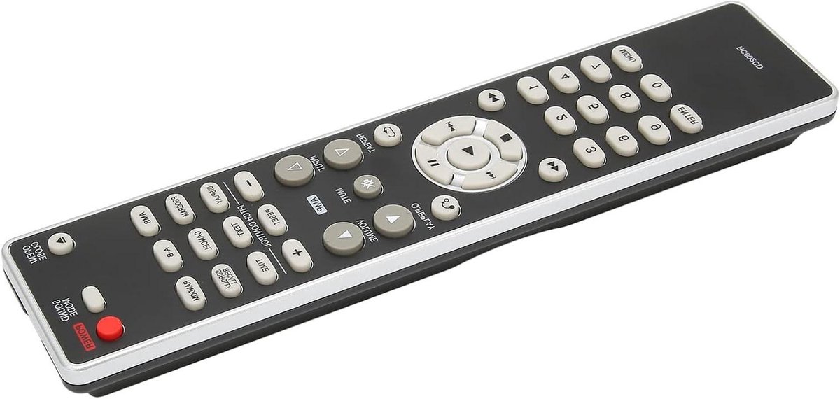 Afstandsbediening CD-speler - Vervangende Bediening - Muziek Luisteren - Stabiele Transmissie - 23 cm Lengte - Zwart
