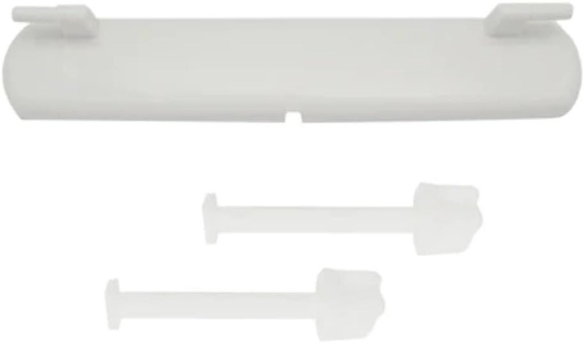Scharnier Set - Toiletbril Onderdelen - WC Bril Reparatie - Origineel Onderdeel - 22 Pond - Zilver