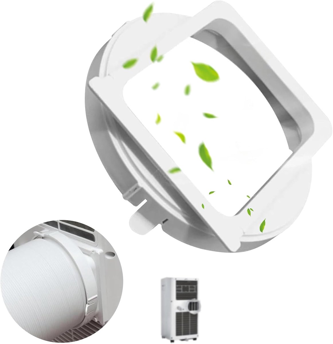 Koppelstuk Mobiele Airco Afvoerslang - Voor Ø15cm Afvoerslang airco slang - Conditioner Uitlaatslang Connector - Afvoerslangadapter voor mobiele airconditioners-afvoerslangadapter - Afvoerslang adapte - Afvoerslang Airco Klimaat