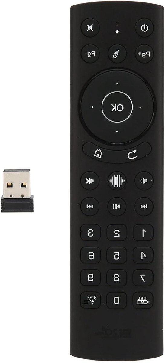 Spraakafstandsbediening - Universele Controller - Apparaten Bediening - Infrarood Leerfunctie - 10 Meter Bereik - Zwart