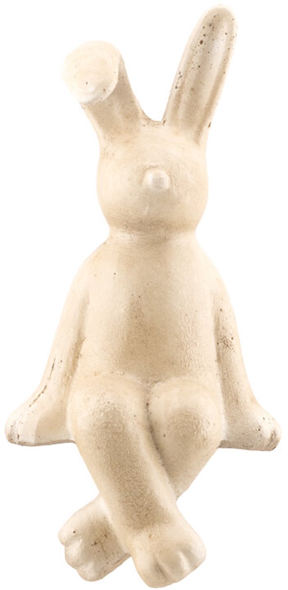 Aardewerk ornament bunny zittend M wb
