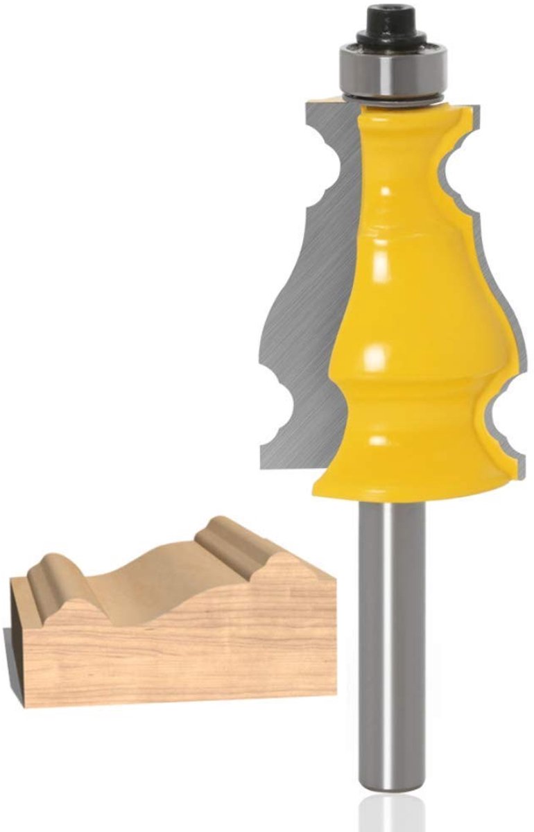8mm Schacht Frees voor Fotolijsten, Elegante Deurlijsten Frees, Houtbewerking Gereedschap voor Precisie en Afwerking