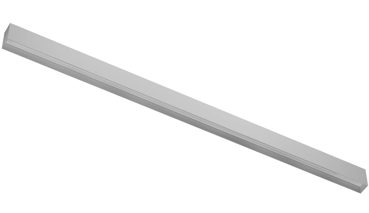 Infinitus LED profiel, 300 cm lang, wit, leeg profiel zonder ledstrip, Premium collectie