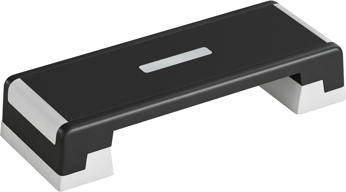 SPORTNOW Aerobic Exercise Stepper-ABS-100L x 38B x 25H cm-Zwart