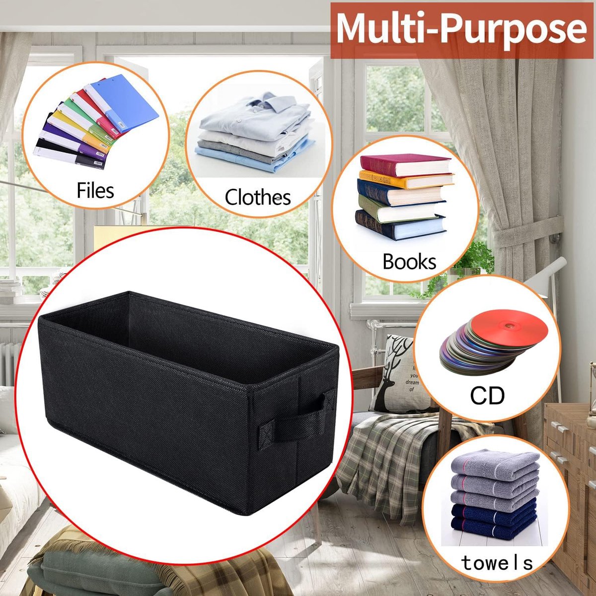 CD Opbergdoos -CD Case Storage Container bevat 30 cd's in volledige juwelendoos, 60 cd's in slanke koffers en 165 - ShopVlot
