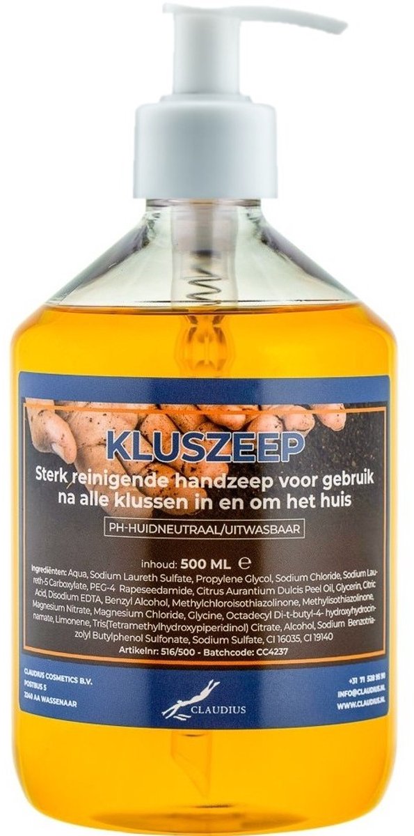 Kluszeep 500 ml - met gratis pomp