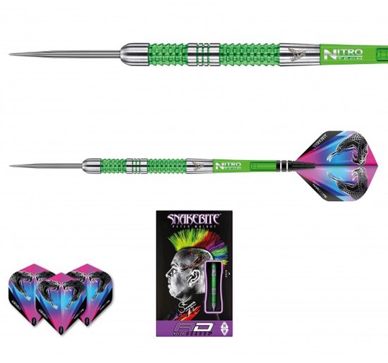 Red Dragon Peter Wright Snakebite Mamba 90% - Dartpijlen van Red Dragon — afbeelding 4