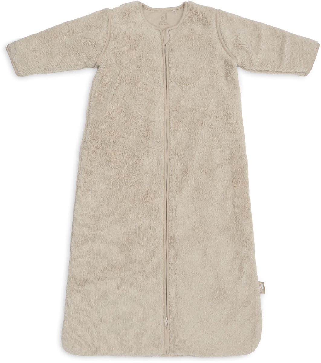 Jollein Slaapzak met afritsbare mouw 110cm Fluffy Sand