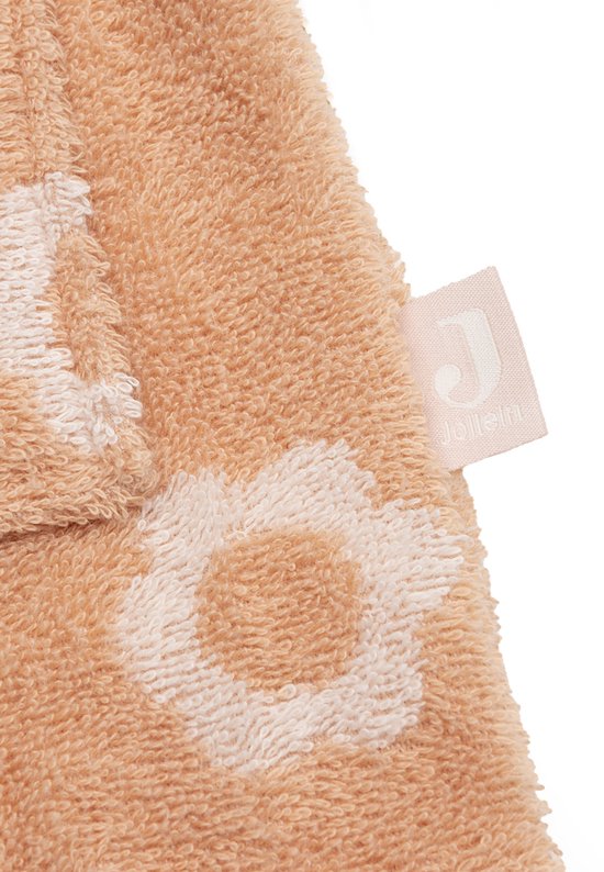 Jollein Badjas - 100% Badstof - 1-2 jaar - Jacquard - Flower van Merkloos — afbeelding 2