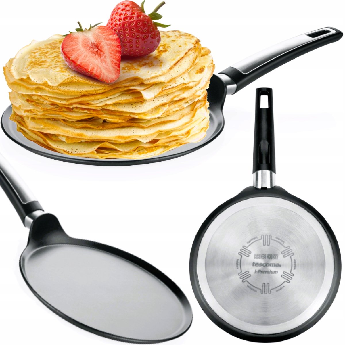 Tescoma i-Premium Pannenkoekenpan 26cm - Antiaanbaklaag, Inductie
