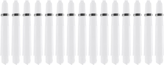 Bull's Nylon The Original Shaft + ring Short White 5-pack van Bull's — afbeelding 5