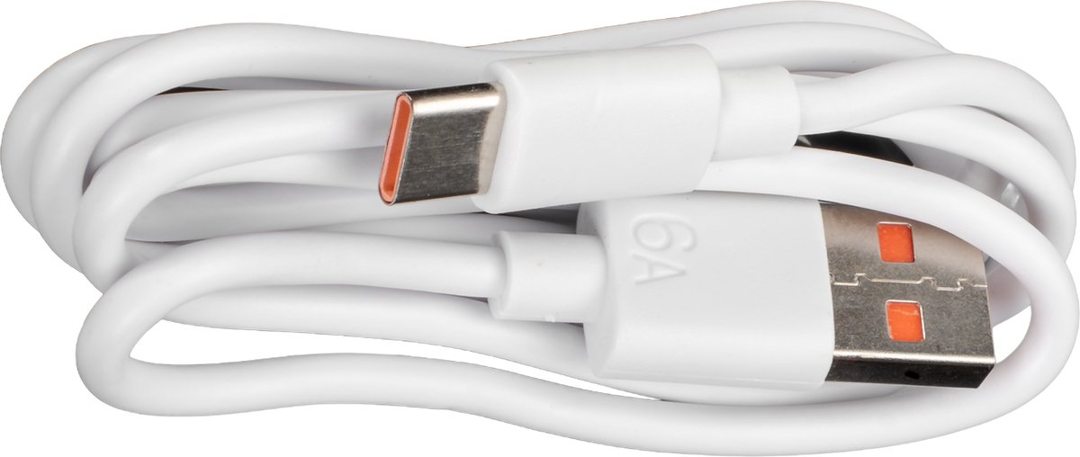 Rimba - Oplaadkabel - USB naar USB-C - Wit