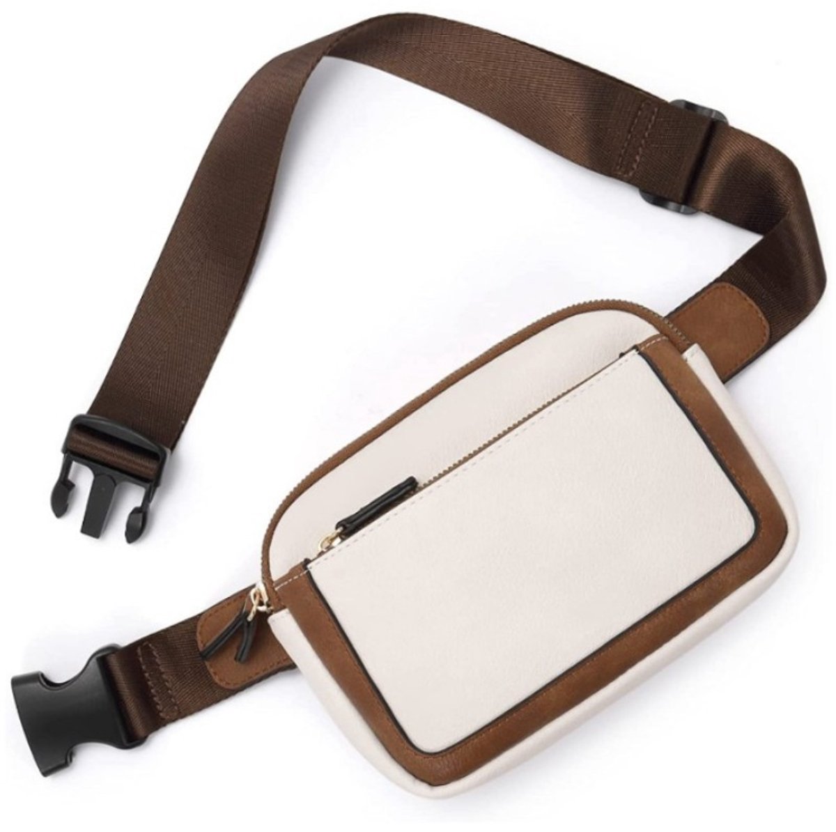 Dames heuptasje‑minimal crossbody riemtas‑verstelbare schouderband‑kunstleer‑multifunctioneel opbergaccessoire