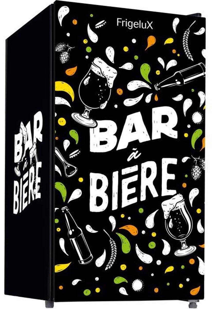 Bierbar - FRIGELUX - BAB89NEG - 88 L - Klasse E - 45 x 49 x 83,1 cm - 'Beer Bar'-design