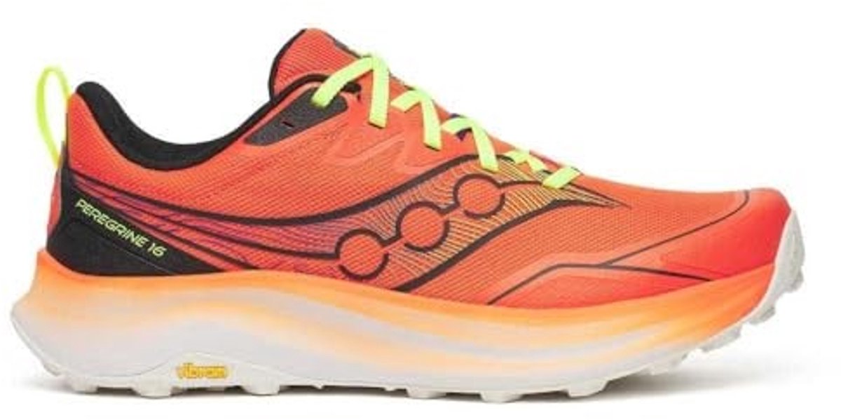 SAUCONY PEREGRINE 16 Hardloopschoen 44 Zwart