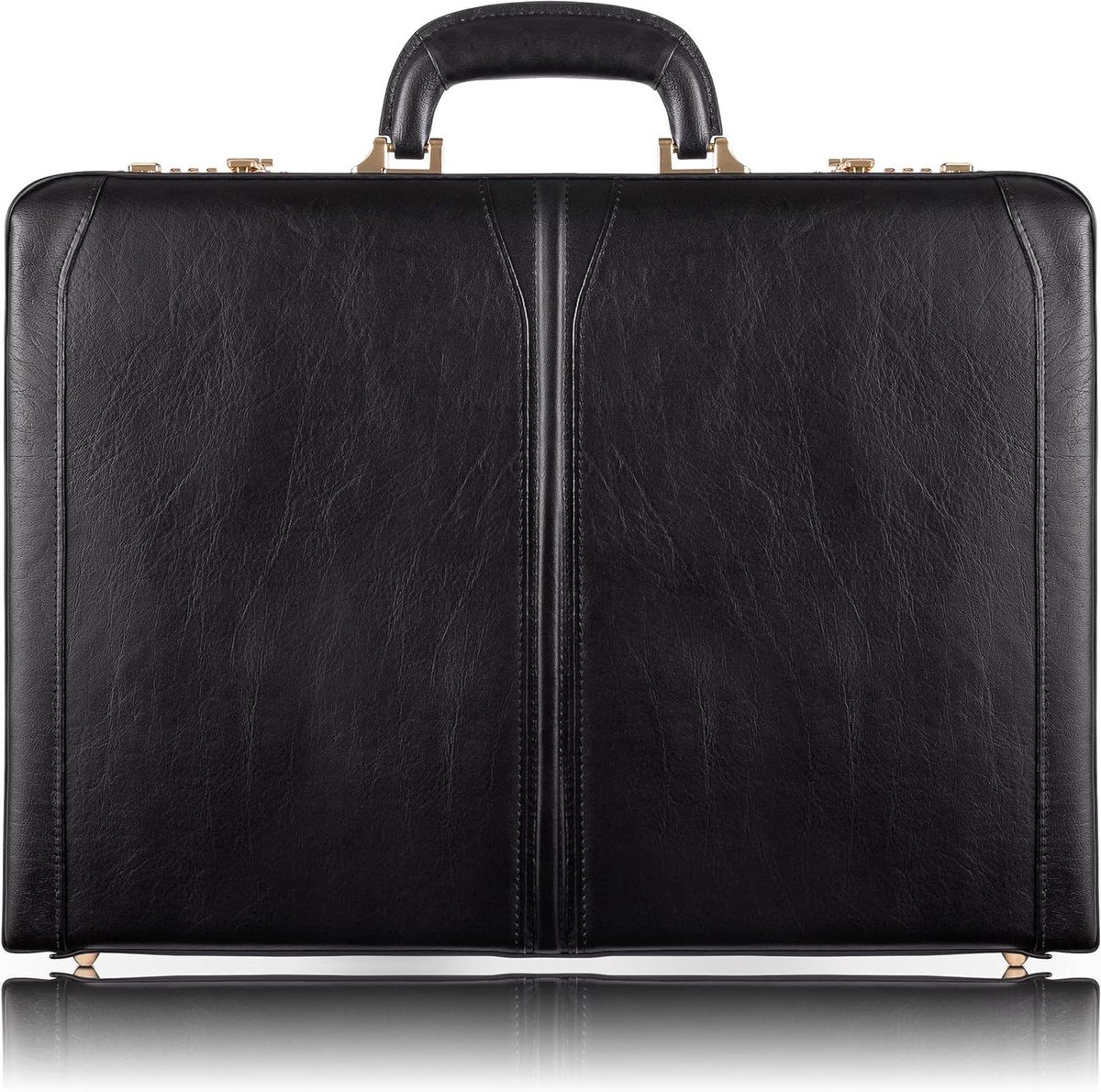 Attache Case - Laptoptas Aktetas - Zakelijk Transport - 3-Cijferig Slot - 18x3.5x13 Inch - Zwart