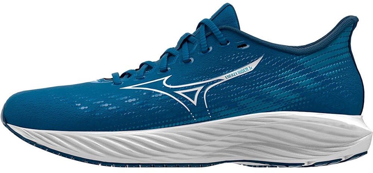 Mizuno Enerzy Rider Jr - Hardloopschoen - Blauw - Maat 37