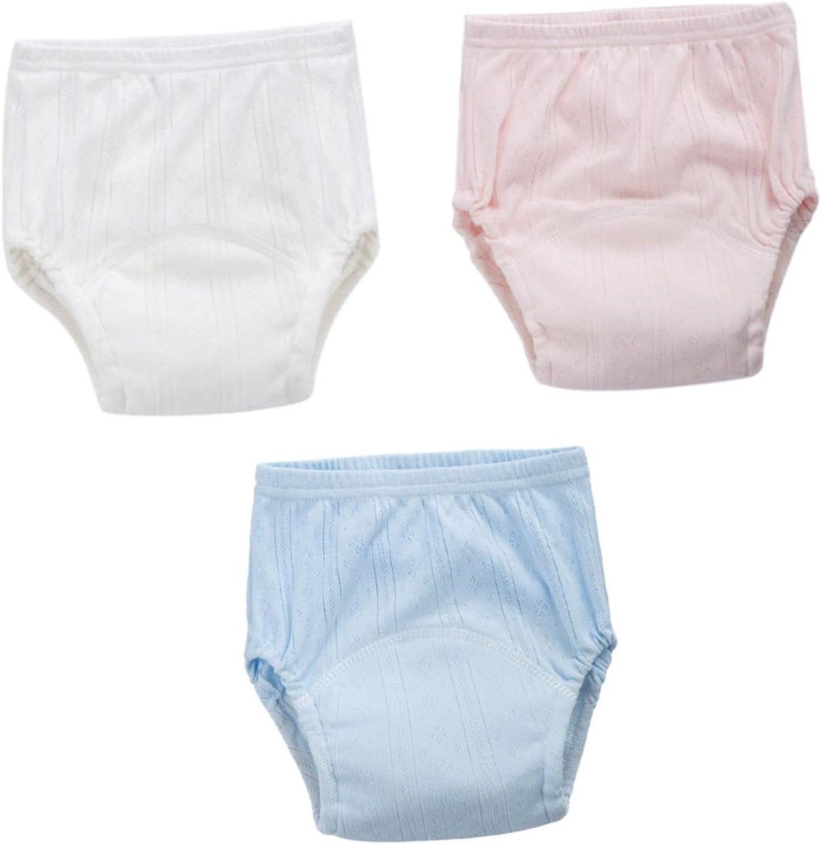 Baby Trainingsbroekjes - Luierbroekjes - Potty Training - Ademend Katoen - 44x24CM - Assorti