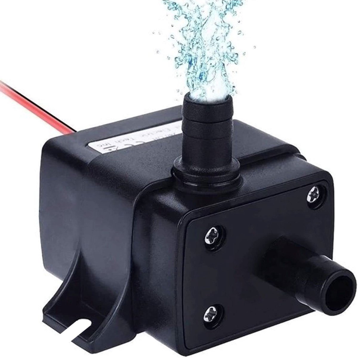 Mini-waterpomp 12 V - Dompelpomp 240 l/u - Centrifugaalpomp zonder stekker - Ideaal voor fonteinen - ShopVlot