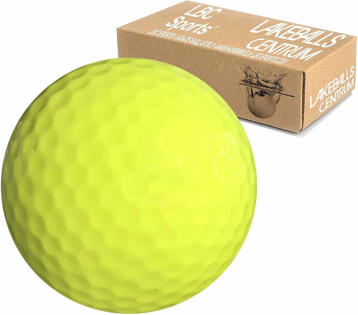 Golfballen Mix - Geel - 50 Stuks - AAA/AA Kwaliteit - Voor Training en Vrijetijdsspel