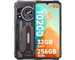 CUBOT Kingkong 11 Robuuste Smartphone 5G - 32GB RAM - 256GB ROM - 10200mAh - 6.72 inch 120Hz - IP68/IP69K - Android 15 - NFC - GPS - Zwart