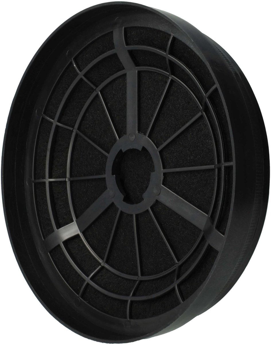 vhbw 4x actieve koolstoffilters compatibel met Baumatic F60.2SS, TEL06W, F100.BL, TEL06SS, F100.2SS, F902BLBL, F90.2SS, F70.2SS afzuigkappen - 17,5 cm