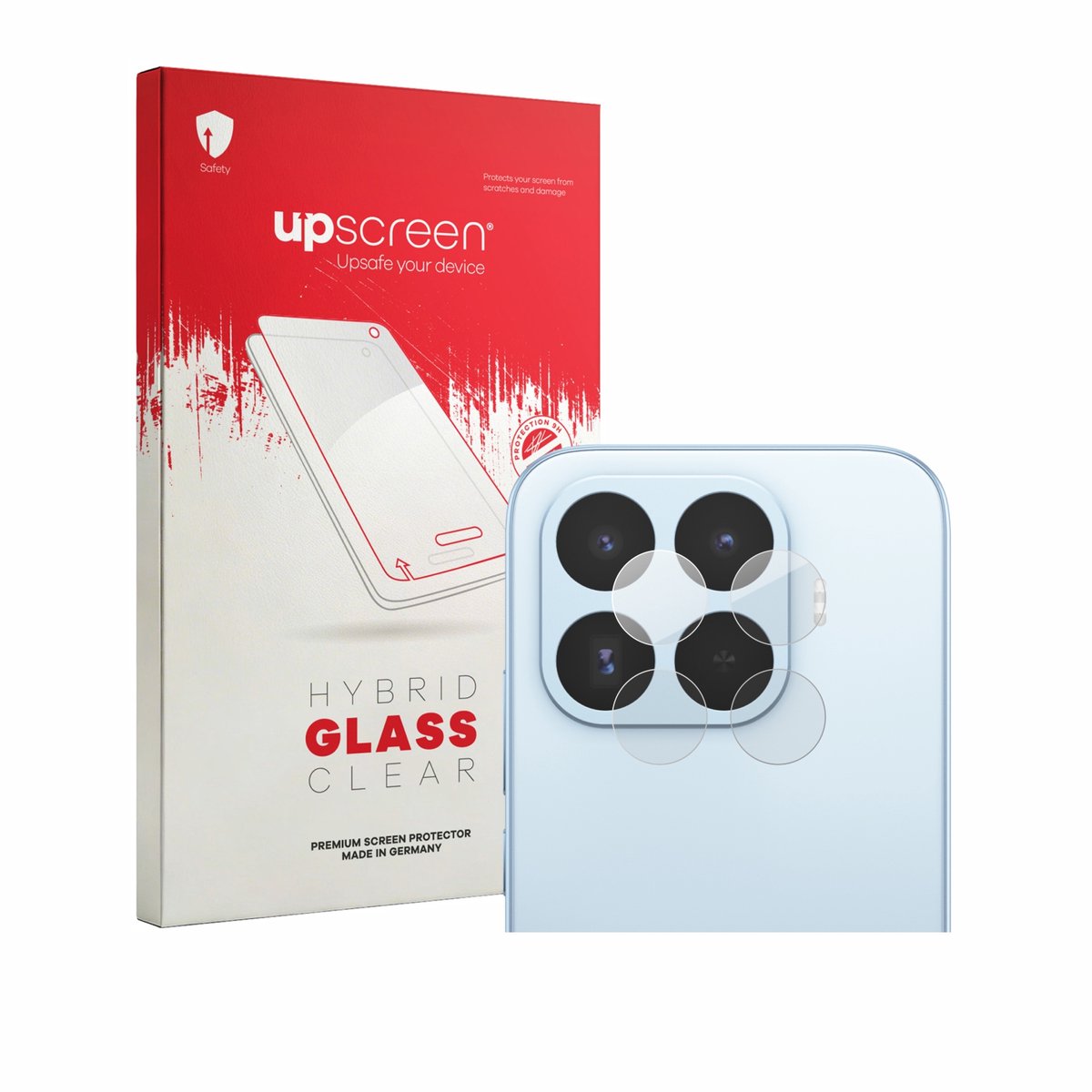 upscreen - Screenprotector voor Xiaomi 17T (ALLEEN Camera Lens) - Folie Beschermfolie Beschermglas transparant